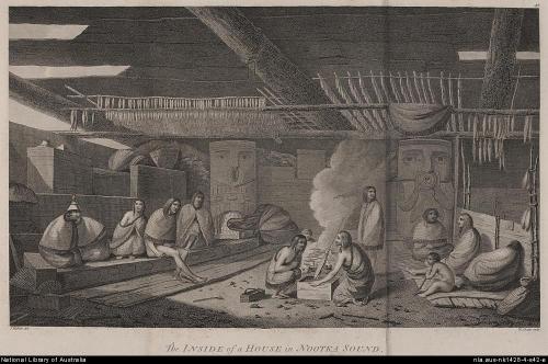 inside house nootka sound