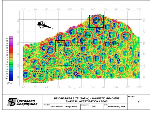 Bridge River magnetometry