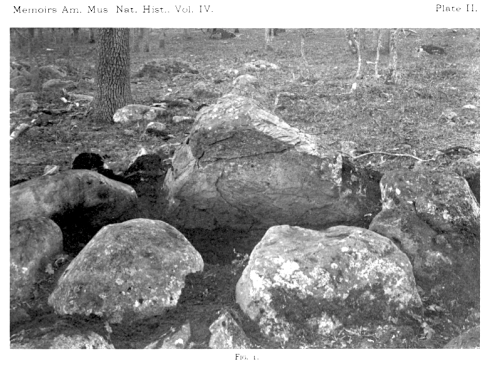 Cyst in Cairn No.2, Cadboro Bay,nearVictoria,B.C. Smith and Fowke 1901.