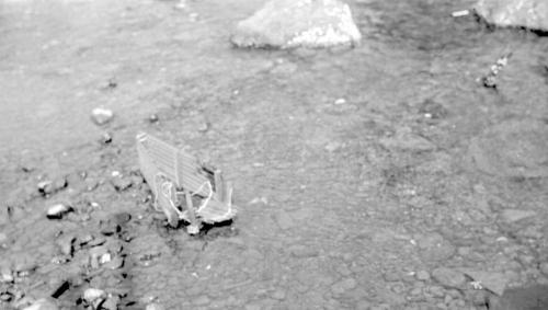 Model fo a fish trap made by a Tsimshian Elder. Or is it a toy? There must be a backstory. Archives dates this at 1951 but that may be accession. Source BC Archives https://goo.gl/xr1r7a